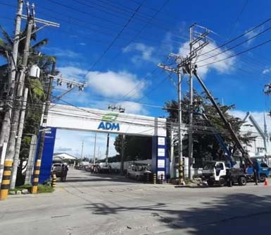 ADM Feeds Electrical Installtion by Energy Network